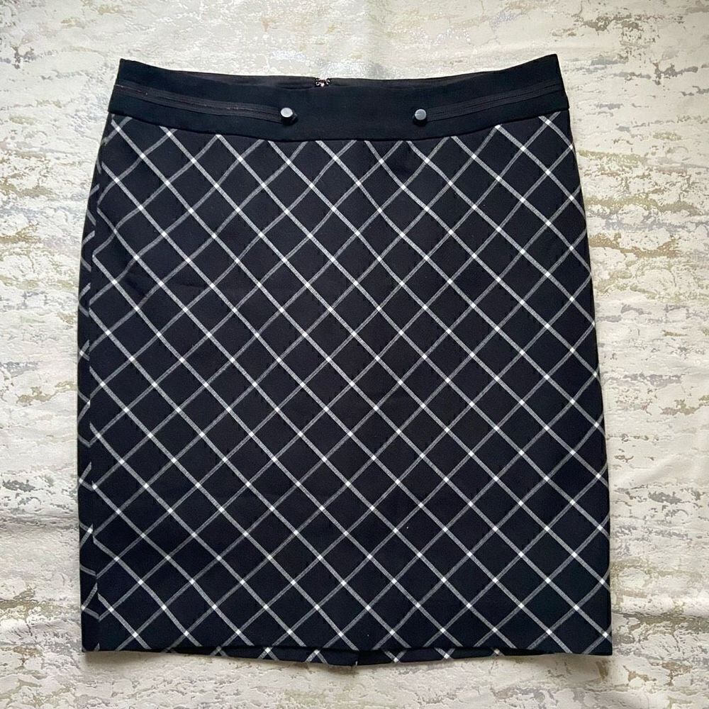 The Limited Y2K aesthetic plaid skirt